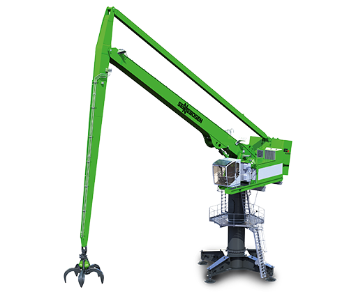 SENNEBOGEN Balance Umschlagmaschine 8240 EQ SENNEBOGEN Balance Umschlagmaschine Umschlagbagger 8240 EQ Zweischalengreifer Hafenumschlag