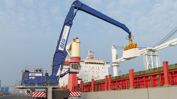 Mobile port handling at BLG Logistics: energy-saving and flexible
