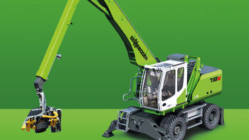 SENNEBOGEN 718 – fuel wood harvesting and tree care with a range of up to 13 m