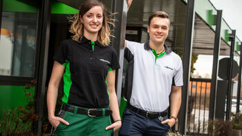 A word with....our apprentices Lucia and Jonas