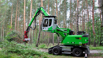 SENNEBOGEN presents timber harvesting solutions at Interforst in Munich from 18 to 22 July