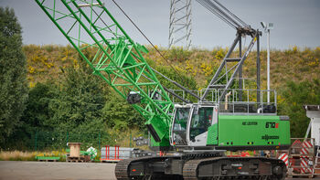 Flexible all-rounder: 70 t duty cycle crawler crane for maximum versatility