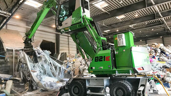 Danish recycler relies on electric material handling solution from SENNEBOGEN as part of its new environmental strategy