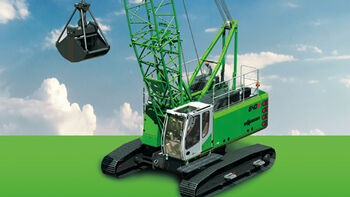 A compact and versatile duty cycle crawler crane: The new SENNEBOGEN 640 HD
