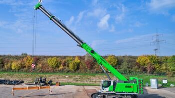 SENNEBOGEN expands crane range: introduction of 80 t telescopic crawler crane