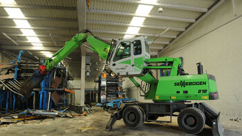 Making space for new things – the SENNEBOGEN 818 in demolition work