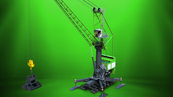 SENNEBOGEN 9300 E mobile harbor crane - uniting flexible applications with ease of maintenance