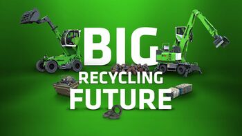 Experience SENNEBOGEN's BIG RECYCLING FUTURE at IFAT 2022 – World premiere of the new battery-powered material handlers