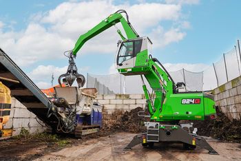 SENNEBOGEN 824 G-Mobilbagger-Recyclingmaschine SENNEBOGEN 824 G-Mobilbagger-Recyclingmaschine