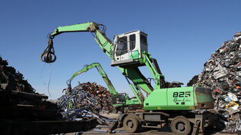Spanish scrap metal recycling company relies on SENNEBOGEN Material Handler 825