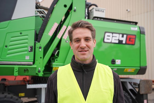 SENNEBOGEN 824 G-Mobilbagger-Recyclingmaschine SENNEBOGEN 824 G-Mobilbagger-Recyclingmaschine