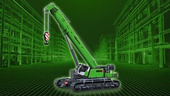 New SENNEBOGEN telescopic crane with a load capacity of 200 t