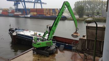 Once electric, always electric: SENNEBOGEN 830 in port handling operation