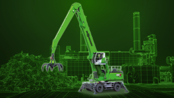 SENNEBOGEN 850 G-series-material handler with energy recovery system-scrap handling SENNEBOGEN 850 G-series-material handler with energy recovery system-scrap handling