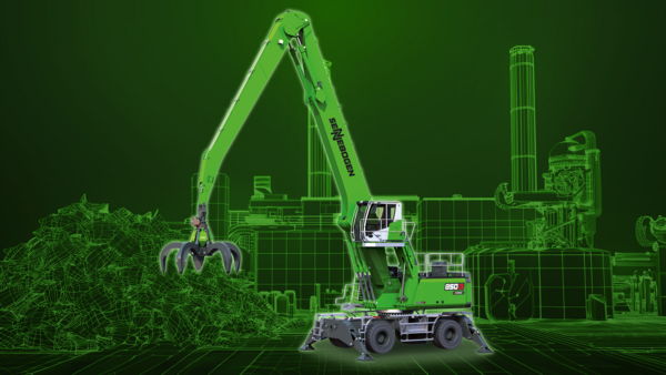 SENNEBOGEN 850 G-series-material handler with energy recovery system-scrap handling SENNEBOGEN 850 G-series-material handler with energy recovery system-scrap handling