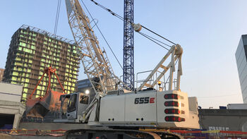 Large-scale project Grand Paris Express: SENNEBOGEN machines at work at the super-metro construction sites