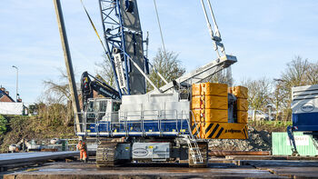 Versatile and reliable: Premiere for the new 100 t duty cycle crane for Van 't Hek