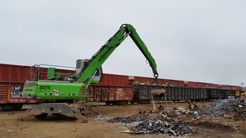 Renowned Texas scrap handler goes for green SENNEBOGEN material handlers