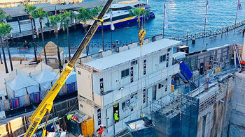 16 t telescopic crawler crane from SENNEBOGEN proves itself for PRESTON HIRE in a dreamlike setting in Sydney