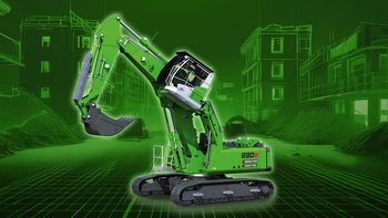 SENNEBOGEN 830 Abbruch-Abbruchbagger mit Tieflöffel SENNEBOGEN 830 Abbruch-Abbruchbagger mit Tieflöffel